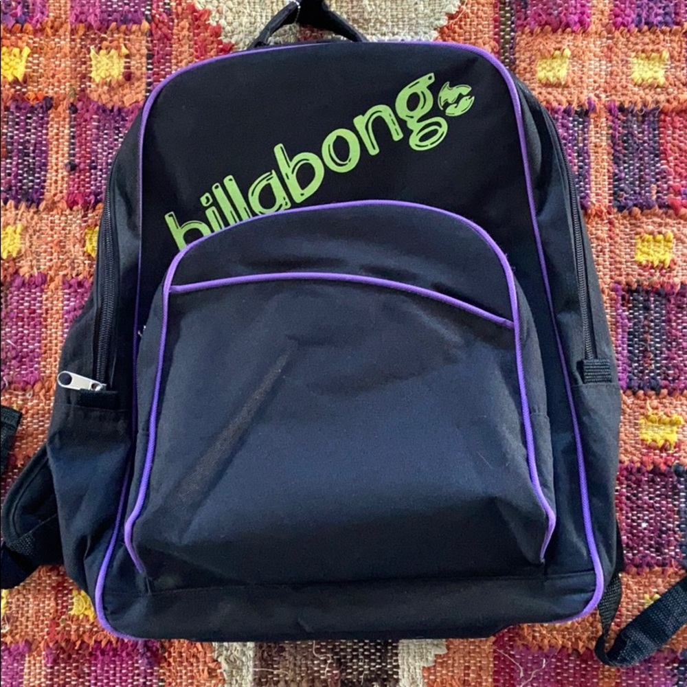 NWOT BILLABONG Black Backpack